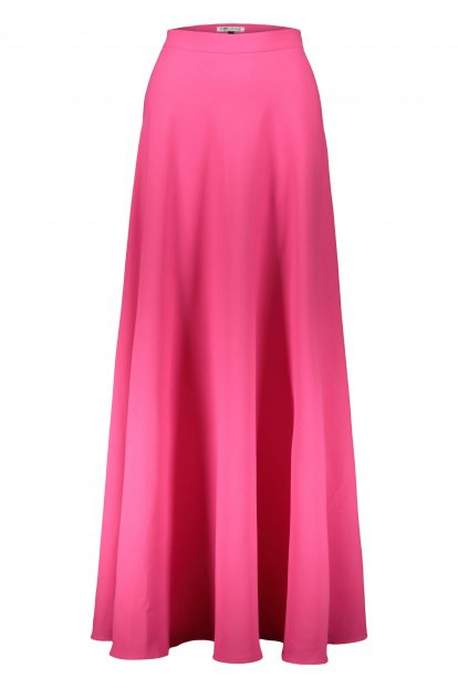 Poupine fuchsia flared skirt