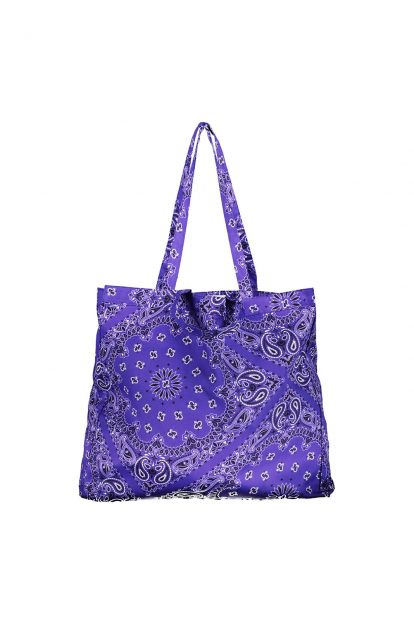 Shopper bandana viola Poupine