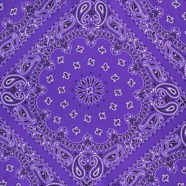 Purple bandana