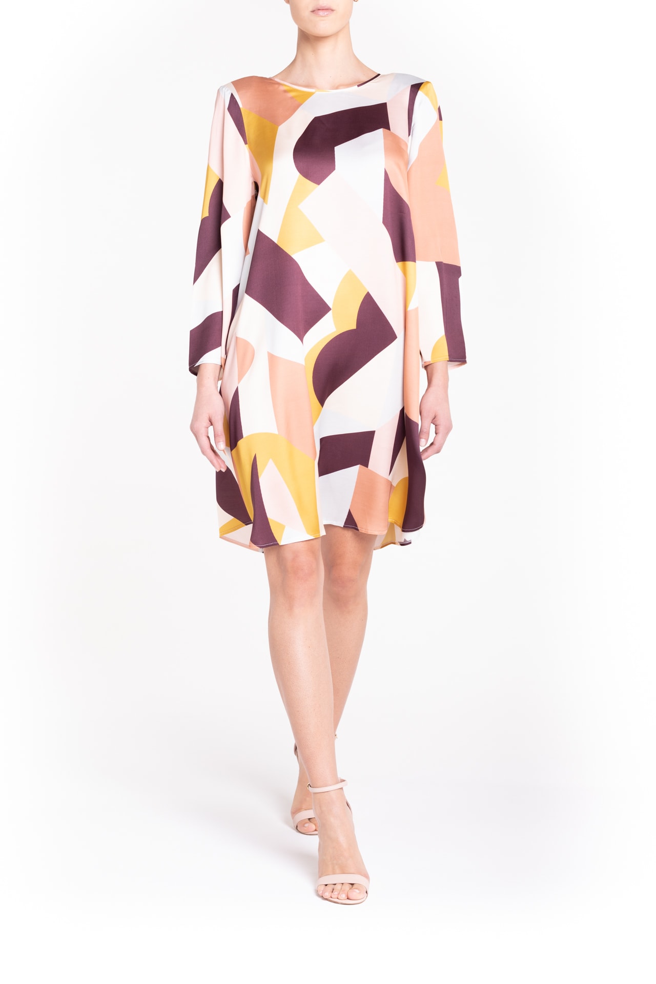 Vestito ocra sale