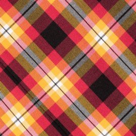 Tartan Giallo e Fucsia