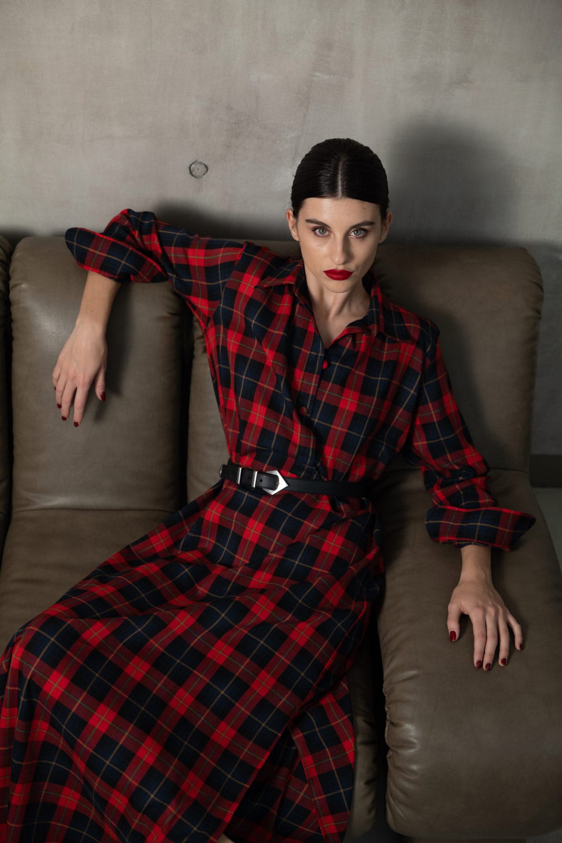 Tazza Dunoon Dress Stewart Tartan 0,48L - Bone China Scozzese Lavabile In Microonde