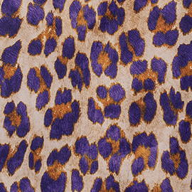 Violet and Mustard Animalier Print