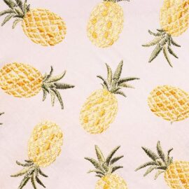 Pineapple embroidery