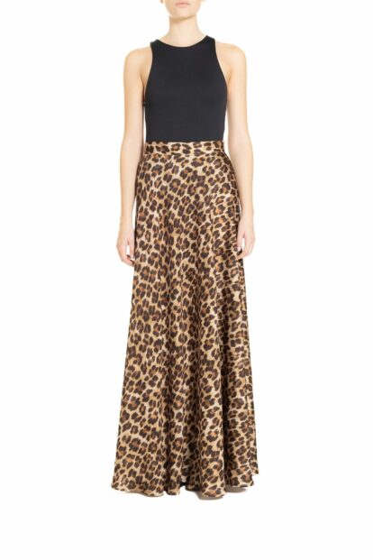Poupine FW24-25 - Ruota classica Animalier Marrone e Nero